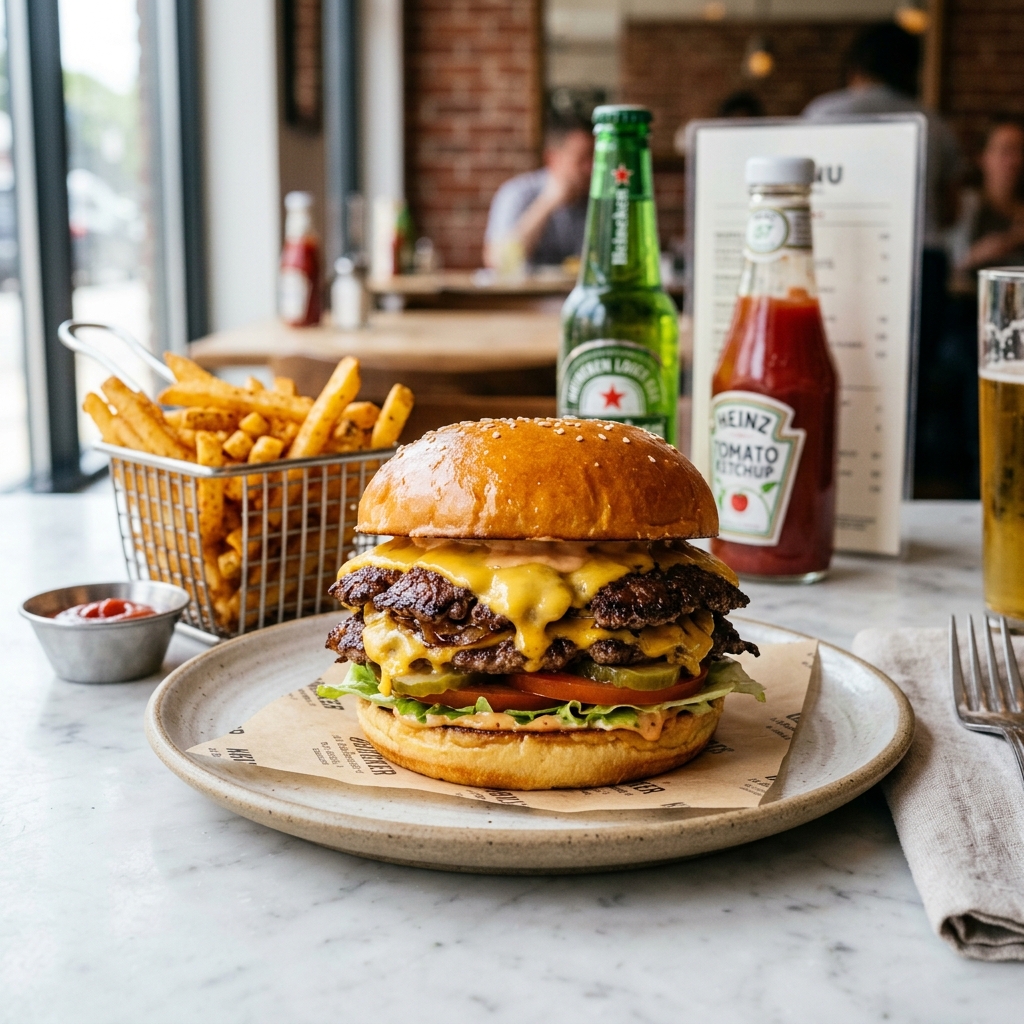 The Ultimate Double Smash Burger